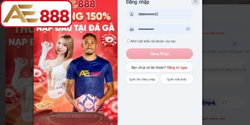 Hướng dẫn chi tiết các bước đăng nhập AE888 mượt mà
