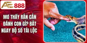 Mơ Thấy Rắn Cắn Đánh Con Gì? Bắt Ngay Bộ Số Tài Lộc