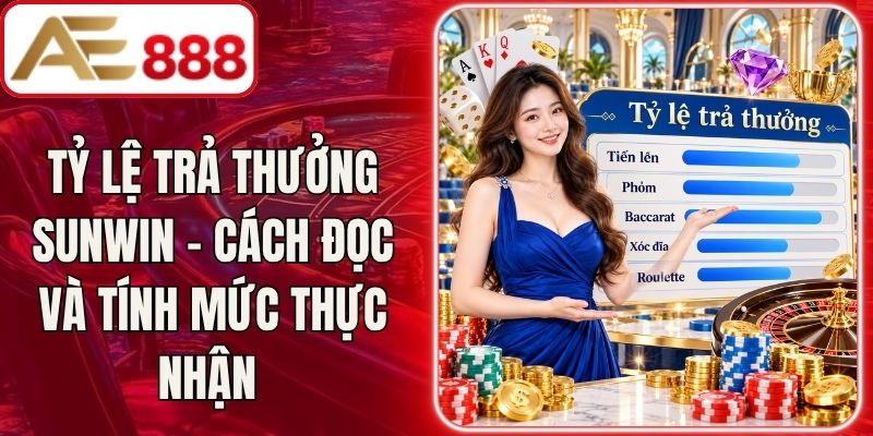 Tỷ Lệ Trả Thưởng Sunwin - Cách Đọc Và Tính Mức Thực Nhận